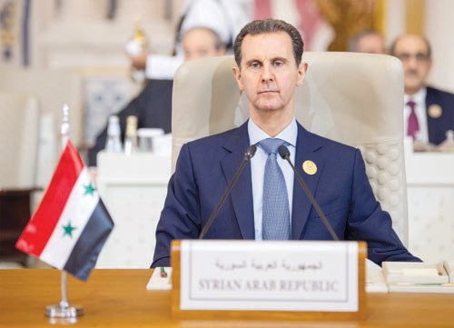  الرئيس السوري مشاركاً في القمة