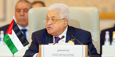 الرئيس الفلسطيني يطالب بوقف العدوان الإسرائيلي وإنهاء الاحتلال 