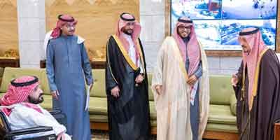 الأمير فيصل بن بندر يستقبل ممثل لجنة البخور والعطور بغرفة الرياض 