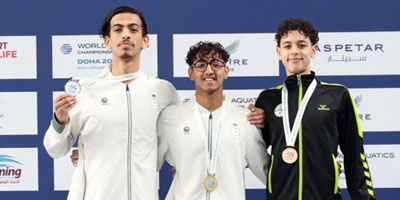أخضر السباحة يحقق 3 ميداليات في ثالث أيام منافسات «العربية» 