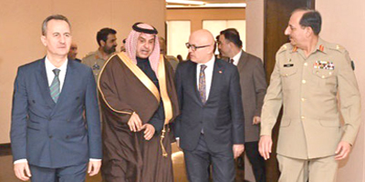 اللجنة الثلاثية «السعودية - التركية - الباكستانية» تبحث التعاون الدفاعي 