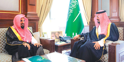 الأمير سلمان بن سلطان يستقبل مدير فرع «الشؤون الإسلامية» بمنطقة المدينة المنورة 