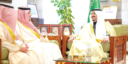 الأمير محمد بن عبدالرحمن يستقبل مدير الشؤون الصحية في منطقة الرياض 