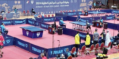 نادي البحرين لـ«الطاولة» بطلاً لغرب آسيا في بطولة جدة 