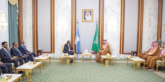 صدور بيان مشترك في ختام زيارة رئيس الصومال للمملكة: 