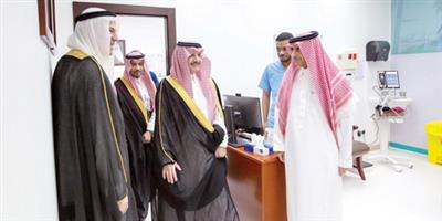أمير المنطقة الشرقية يدشن العيادات الطبية لمستشفى قوى الأمن 