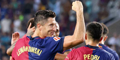 برشلونة في الصدارة بعد انتصاره على رايو فايكانو