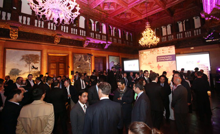 الاتصالات السعودية تنظم حفل استقبال  في مؤتمر برشلونة العالمي MWC 2013 