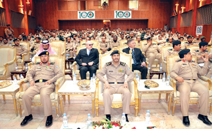 تخريج (186) متدرباً من الدورات التخصصية بمعهد حرس الحدود بالرياض