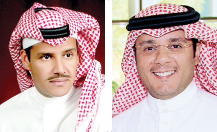 الفنان خالد عبدالرحمن يتغنى بالإنشاد 