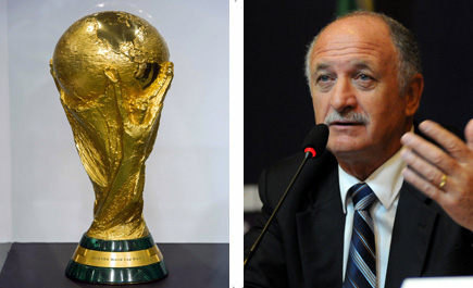 سكولاري يعد بقيادة البرازيل للقبها العالمي السادس في مونديال 2014 