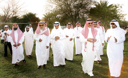 (الجزيرة) تعايش مهرجان الأيتام في الثمامة تحت شعار ربيع إنسان أحلى 