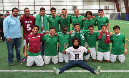 النادي السعودي الطلابي بالولايات المتحدة الأمريكية يحصل على المركز الأول في البطولة الخليجية 