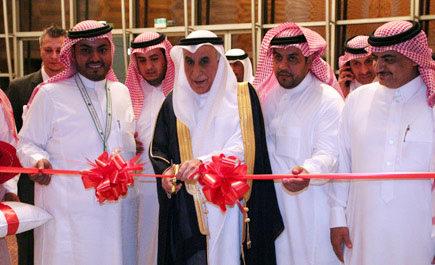 افتتاح فعاليات معرض الرياض للسفر الثلاثاء الماضي 