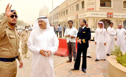 «البلاد» ينفذ خطة إخلاء رابعة بالإدارة العامة 