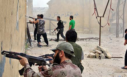 استمرار قصف قوات النظام على عدد من المدن السورية 