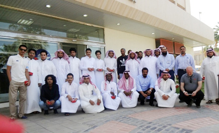 زيارة علمية لمحطة تحلية المياة المالحة بالجبيل لطلاب كليتي الهندسة والعلوم