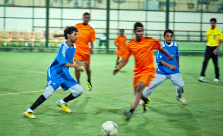 الأمن والسلامة بطلاً لبطولة شركة الإلكترونيات المتقدمة الرابعة لكرة القدم