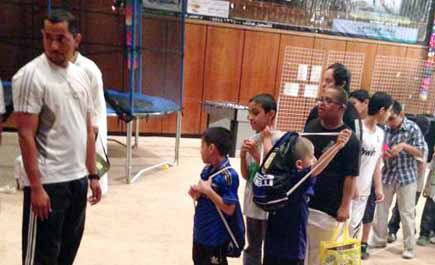 (70) مشاركاً من ذوي الاحتياجات الخاصة في مركز نادي الشباب الصيفي 