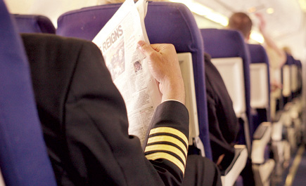 الطيارون الموجودون أقل من مستوى النمو العالمي في عدد الرحلات 