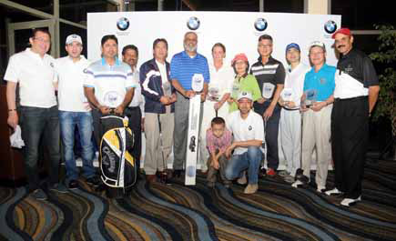 ناغي تحتفل باختتام ثاني بطولة لكأس BMW العالمية للجولف 