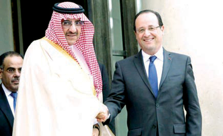 وزير الداخلية والرئيس الفرنسي يشددان على الشراكة بين البلدين 