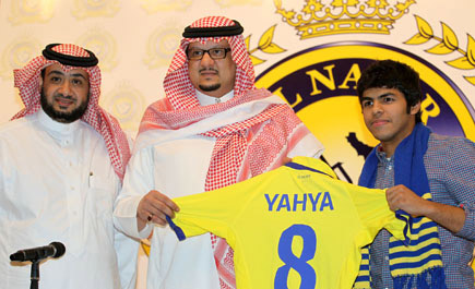 النصر يقدم «الشهري» بالقميص رقم (8) كأغلى صفقة للاعب سعودي 