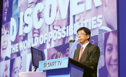 سامسونج تدشن تلفزيوناتها الذكية لعام 2013 بالرياض 
