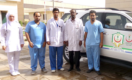 الصحة تدعم برنامج الطب المنزلي بمستشفى الملك خالد بالمجمعة 