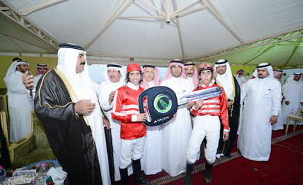 الهامور يفوز بسيارة الأمانة في ختام موسم فروسية الجوف 