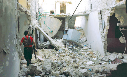 الجيش الحر يسيطر على سرية عسكرية في حماة 