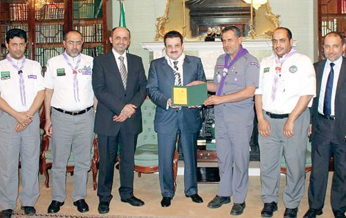 سفير المملكة في بريطانيا يستقبل وفداً كشفياً سعودياً