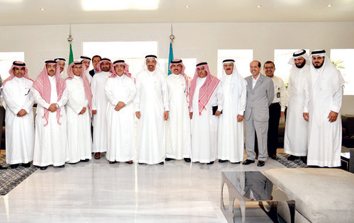 أرامكو السعودية تستضيف مدير عام مصلحة الجمارك العامة صالح الخليوي 
