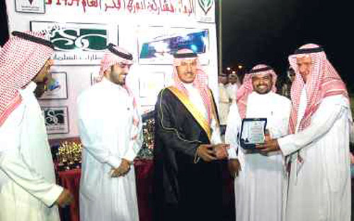 بحضور الزكري ختام دوري كرة القدم بحوطة سدير