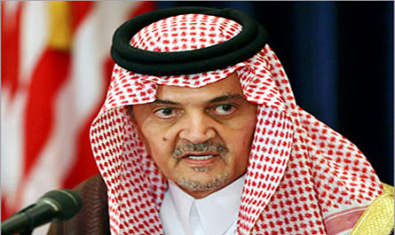 الأمير سعـود الفيصل: المملكة تـدعو الأوروبيـين إلى رفـع الحظـر عن تسليـح المـعارضة السـورية 