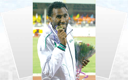 العداء السعودي «مسرحي» يحرز ذهبية بطولة آسيا العشرين