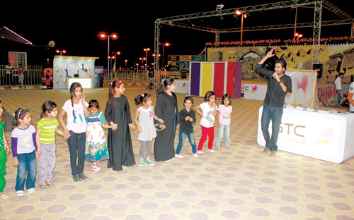 STC تشارك بفعاليات ترفيهية بحديقة الملك فيصل بالطائف 