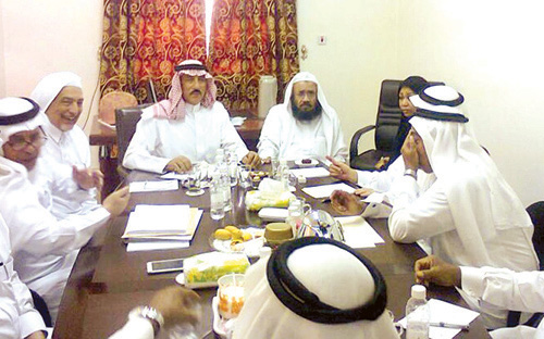 عقد اجتماع فرع الجمعية الوطنية بمكة المكرمة 