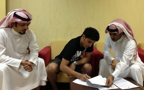 الحزم يضم البركة لقائمة المحترفين ويستهل تحضيراته الأحد 