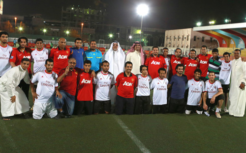 الإثارة والندية تتواصل في بطولة الأمير  مشعل بن ماجد لسداسيات قدم الصم بجدة 