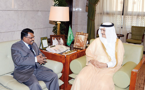 سمو أمير منطقة الرياض يستقبل سفير سريلانكا 