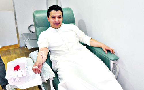 انطلاق المرحلة الثانية لحملة التبرع بالدم بعنيزة 