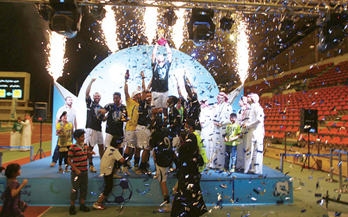 الفريق الأمني ينتزع لقب بطولة موبايلي الرمضانية