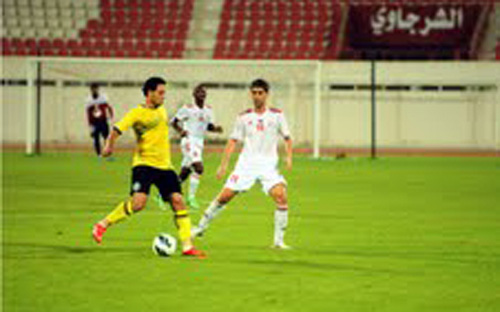 العروبة يخسر ثاني ودياته أمام الشارقة