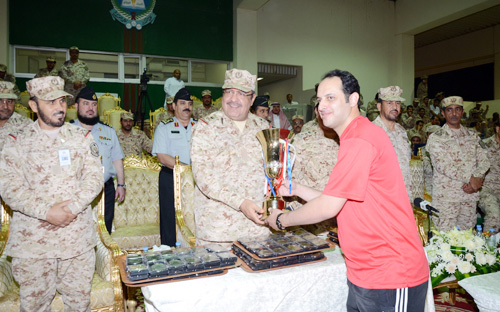 اختتام البطولة الرياضية للواءالأمير تركي ابن عبدالعزيز بوزارة الحرس الوطني