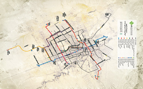مشروع مترو الرياض 