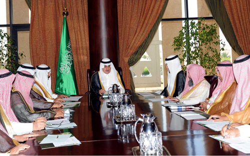 أمير منطقة تبوك يترأس اجتماع مجلس إدارة جمعية الأمير فهد بن سلطان 