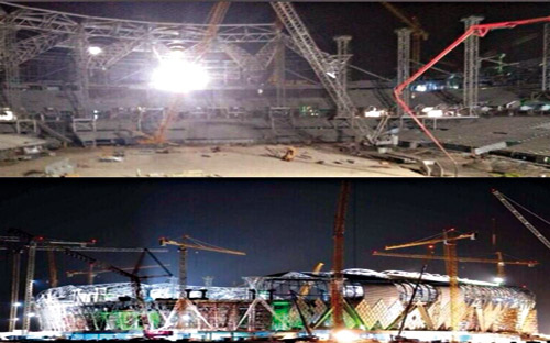 النافع: ما حدث كان نتيجة احتكاك رافعة بالمظلة 