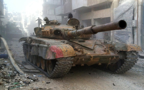 قوات النظام تكثف قصفها على بلدة خان العسل في ريف حلب 