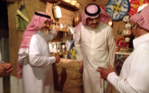 محافظ الرس المكلف يتفقد قلعة جدعية 